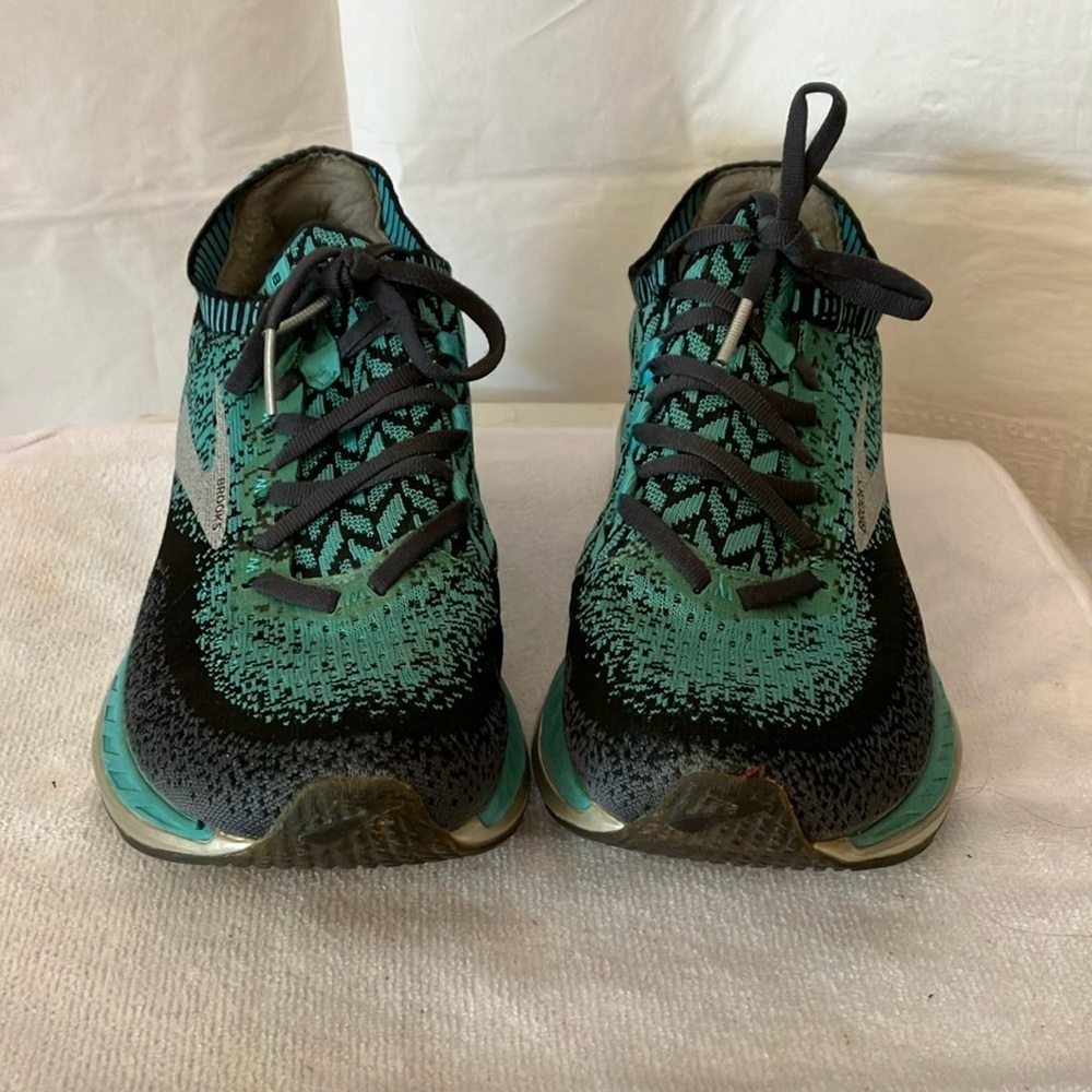 Brooks Bedlam Blue Women’s Sz 9.5 Running Shoes Lace Up Low Top Blue/Teal